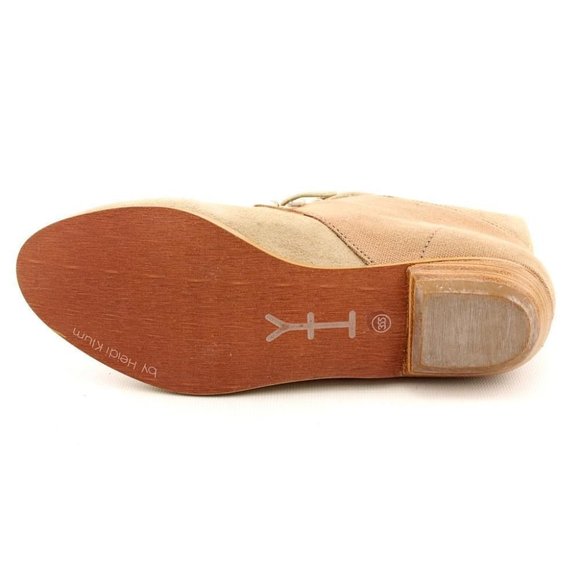 Last Pair! Almost Vintage New Old StockHeidi Klum Shorty Lace Boots US8 - Picture 3 of 4